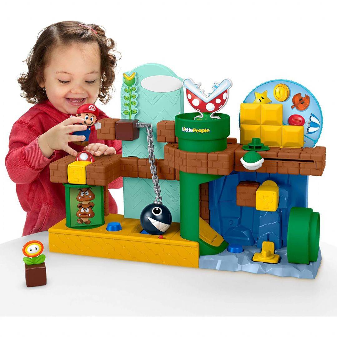 Little People Super Mario Playset Fisher Price Super Mario Figurer JHG61
