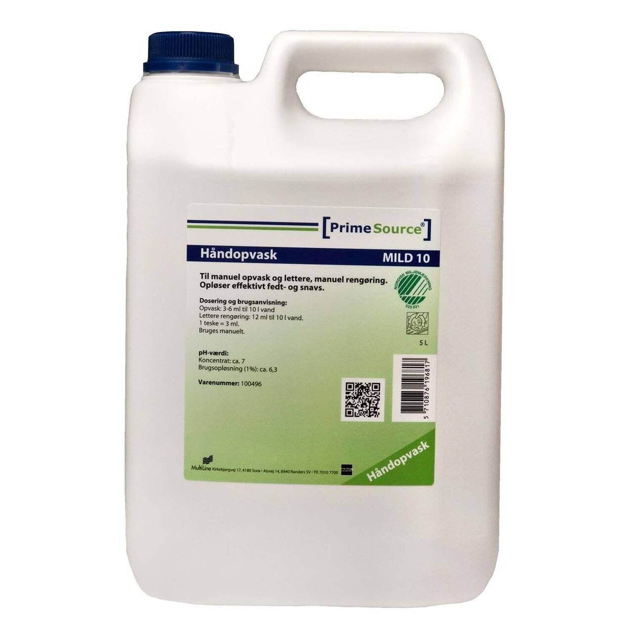 Håndopvask + Opvasketabs - Prime Source - 3 dnk x 5 ltr og 80 stk tabs *RESTSALG*.