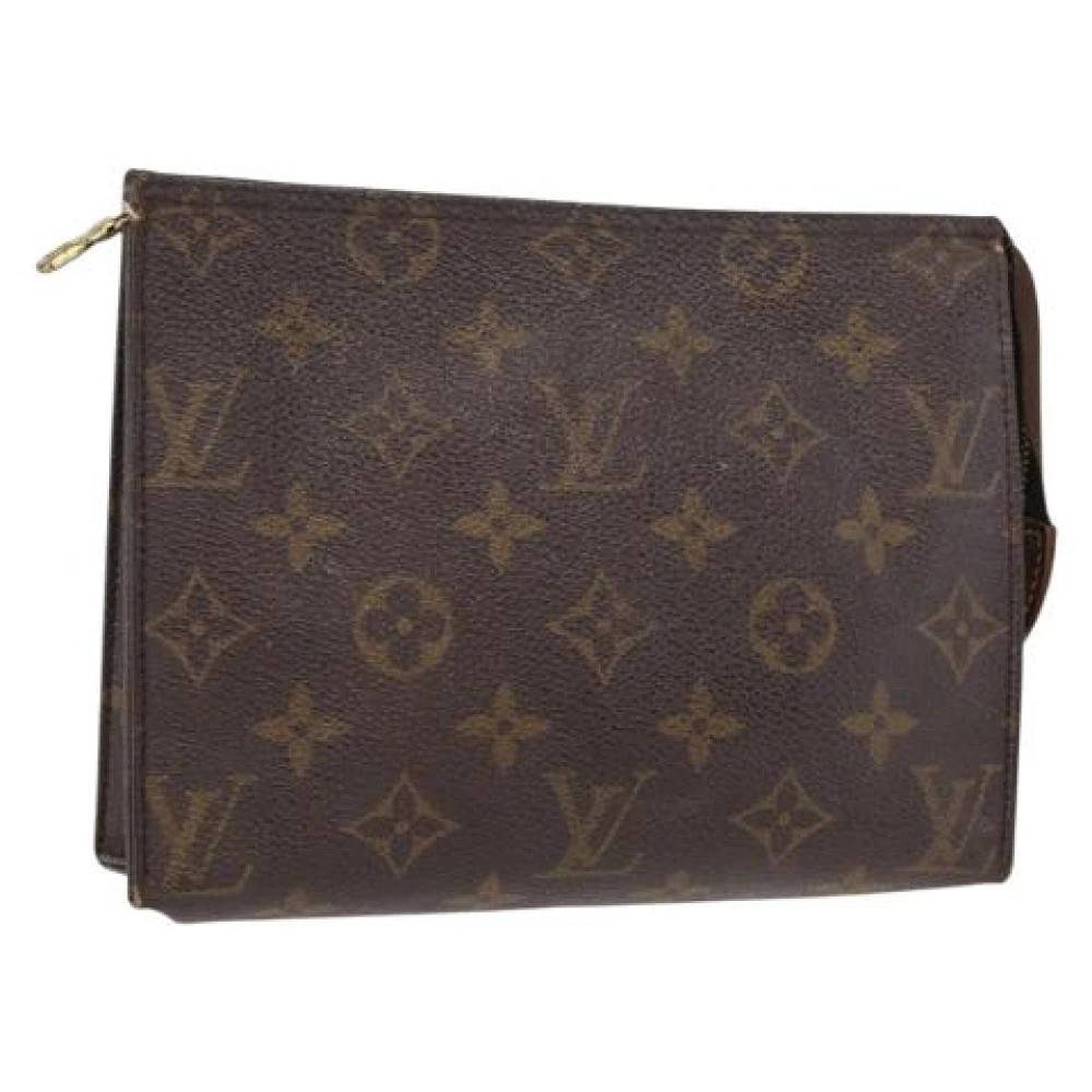 Louis Vuitton Vintage Pre-owned Vintage Canvas Clutch - Vintage - Dame - Brun - ONE SIZE -