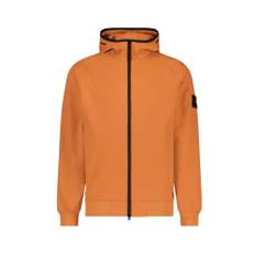 Stone Island, Jacka, Herr, Orange, 3Xl, Lätt Soft Shell Jacka