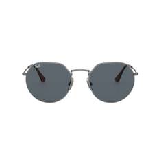 Ray-Ban - Jack Titanium runda solglasögon - unisex - Titan - 51 - Grå