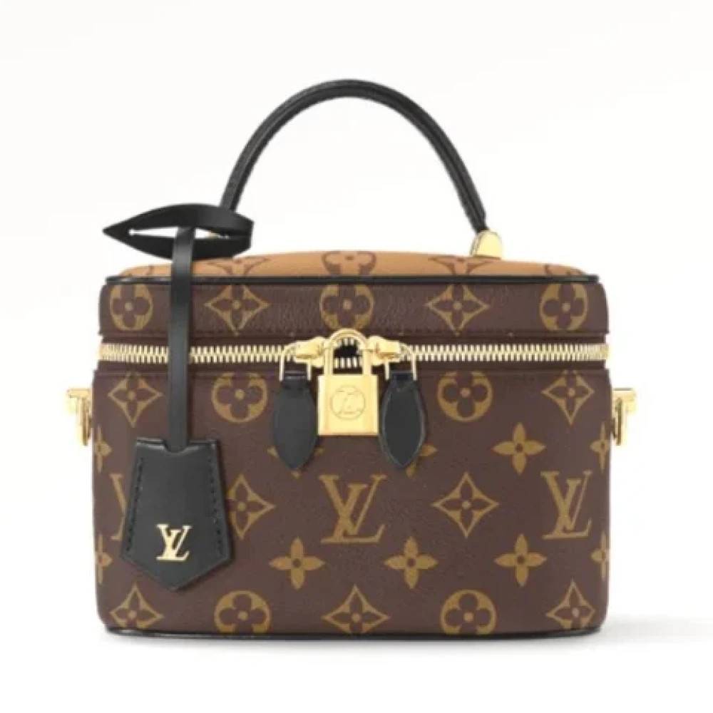 Louis Vuitton Vintage Pre-owned Skuldertaske - Vintage - Dame - Brun - ONE SIZE - Uld