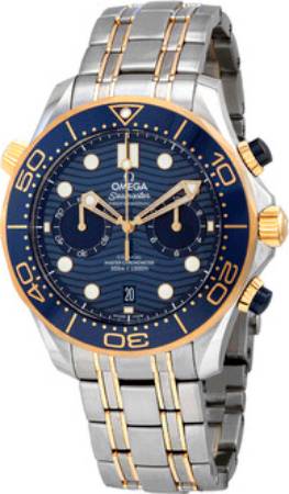 Omega Herrklocka 210.20.44.51.03.001 Seamaster Diver 300M Blå/18