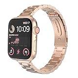 MoKo Slim Metal Band Compatible with Apple Watch 38/40/41/42mm