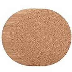 Korkunderlägg Runda,100st Trä Dryckunderlägg Te Kaffekopp Matta Trä Serviser Heminredning Korkunderlägg Bulk,korkunderlägg Runda(100PCS)