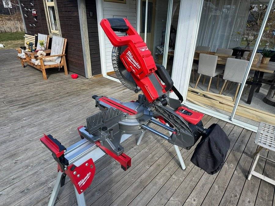 Milwaukee M18 FMS254-0 gersåg med stativ MSL2000 - Nyskick!