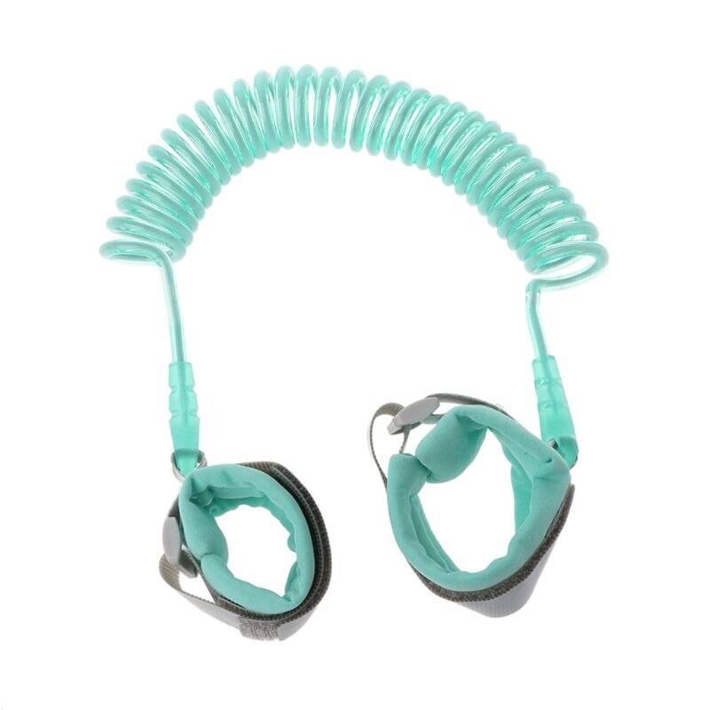 Justerbar barn säkerhetssele barn handled koppel antiförlorad länk barn bälte gång assistent baby rullator armband 1.5/2/2.5m - Gn -250