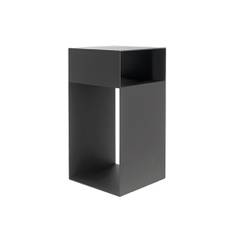 Schönbuch - Match Side Table T3, Slate Black - Sidobord - Jehs + Laub - Rosa - Metall