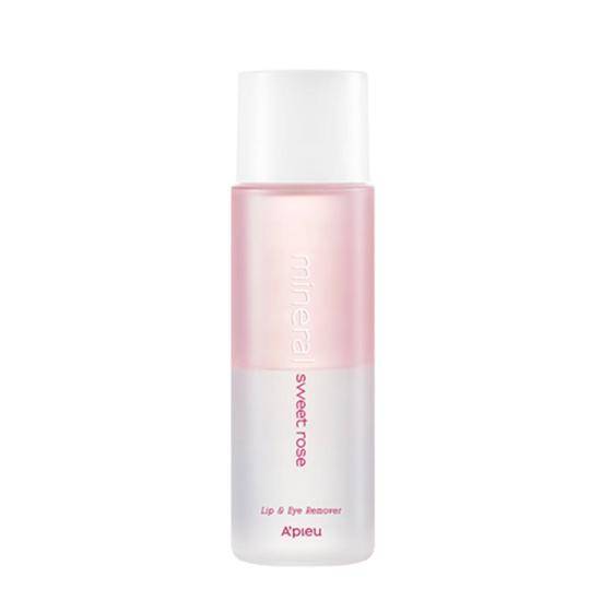 Apieu Mineral Lip & Eye Remover 100ml (2 typer) # Sweet Rose