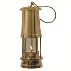Gruvlampa Mässing Värmeljus
