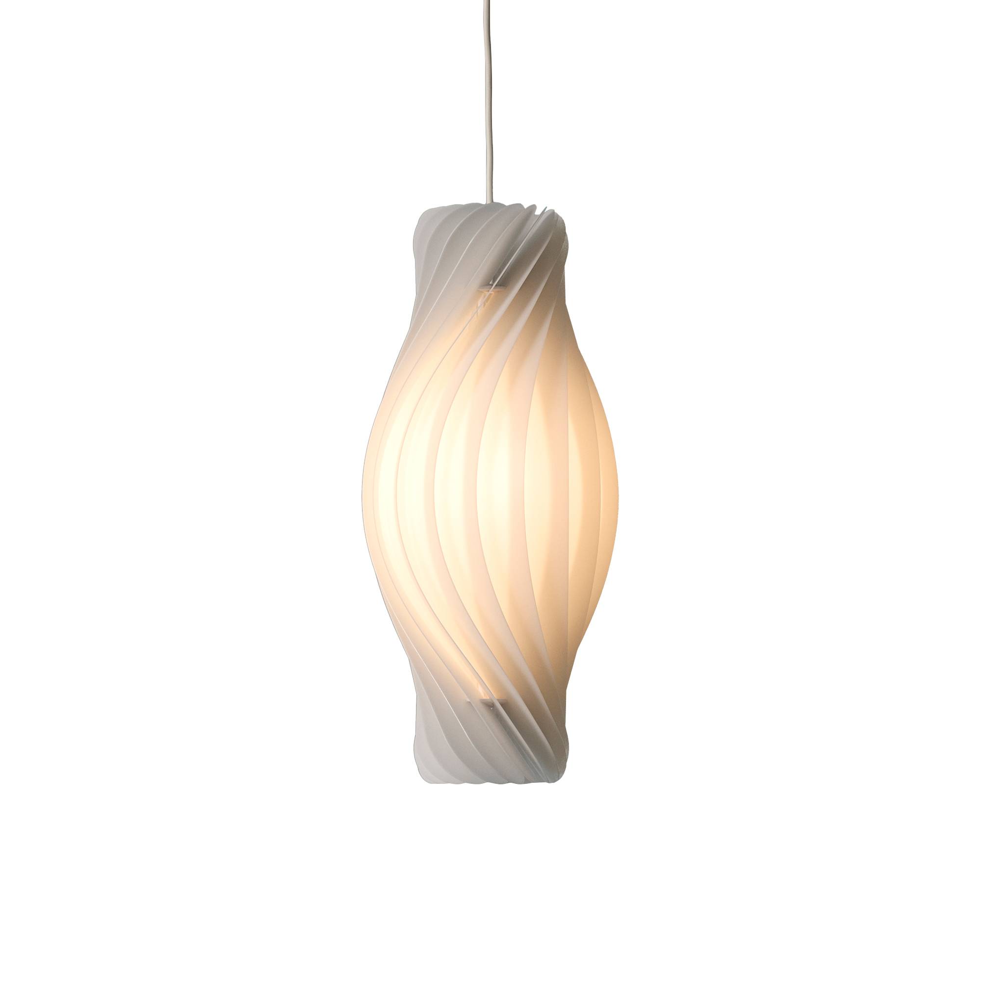 No. 111 Pendant, White.