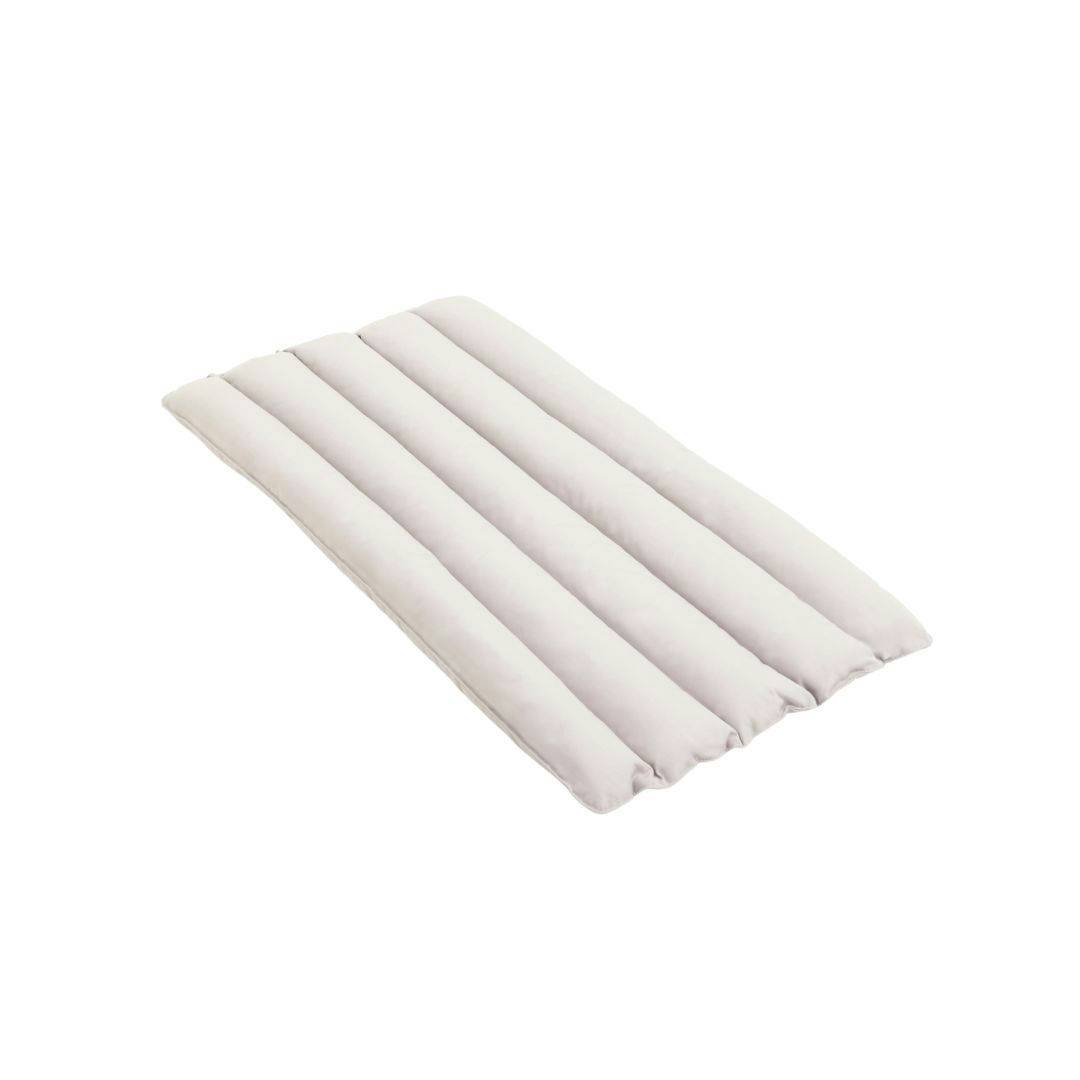 HAY Palissade Lounge Chair Low Soft Quilted Cushion Hynde Cream White
