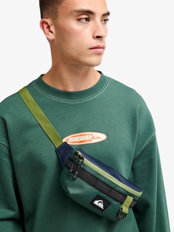 Packed Men Green Bumbag