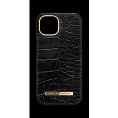 iDeal of Sweden iPhone 15 Plus Atelier Case, Neo Noir Croco