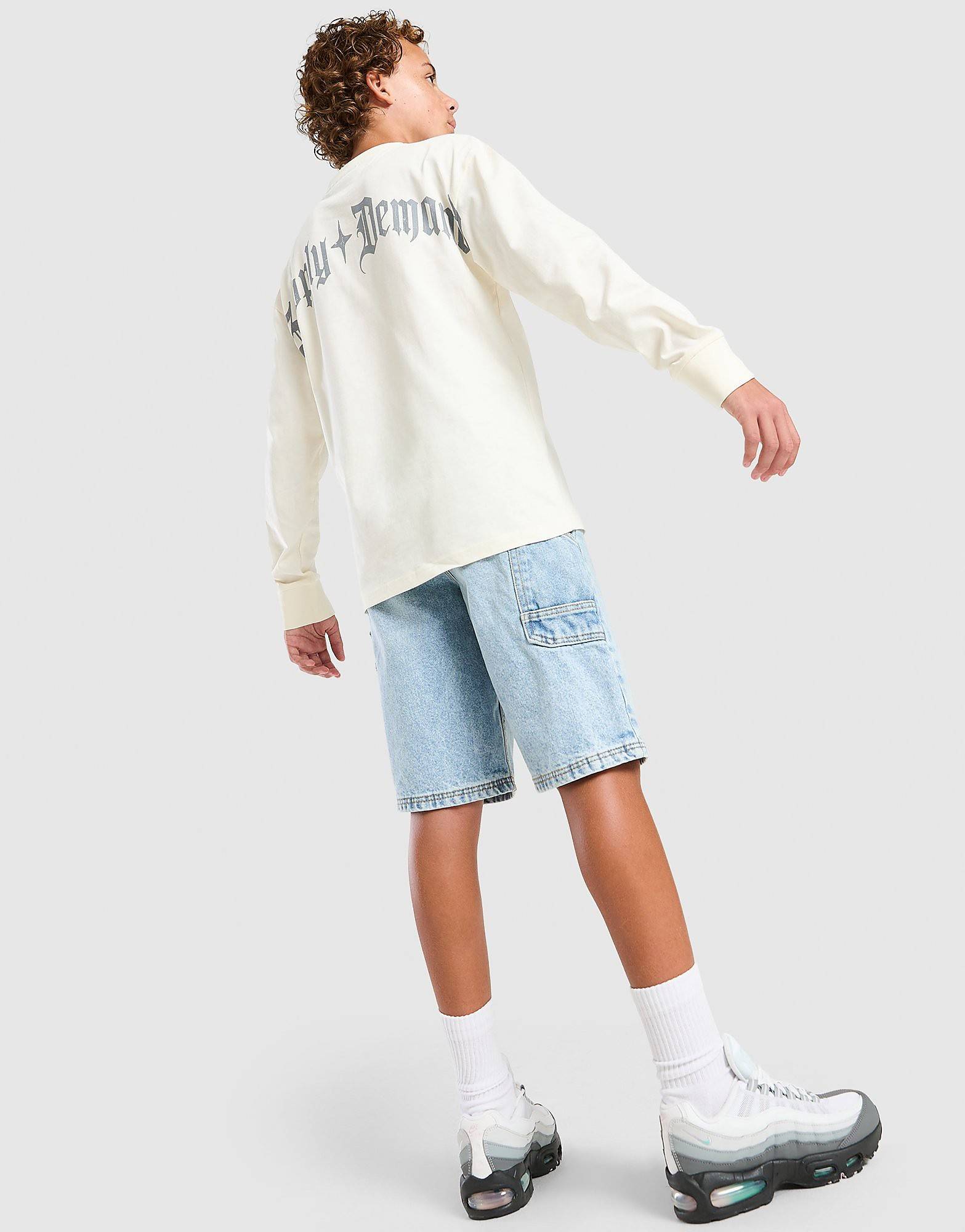 Supply & Demand Archer Long Sleeve T-Shirt Junior, Creme