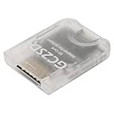 Kortläsare För Kamera Minneskort, Kortläsare Dator Minneskortläsare Micro Storage Card Adapter GC2SD Kortläsare För Wii Micro Storage (Transparent)