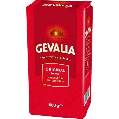 Kaffe GEVALIA Mellanrost prof.brygg 500g