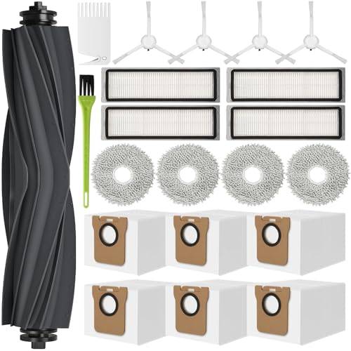 RUKHOOL L10s Ultra tillbehör till Dreame L10s Ultra reservdelar för L10 Ultra tillbehörsset 6 dammpåsar 4 mopp torkdynor 1 huvudborste 4 filter 4 sidoborste