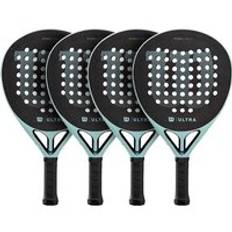 Pack of 4 WILSON CARBON Force PRO Gold Padel Rackets