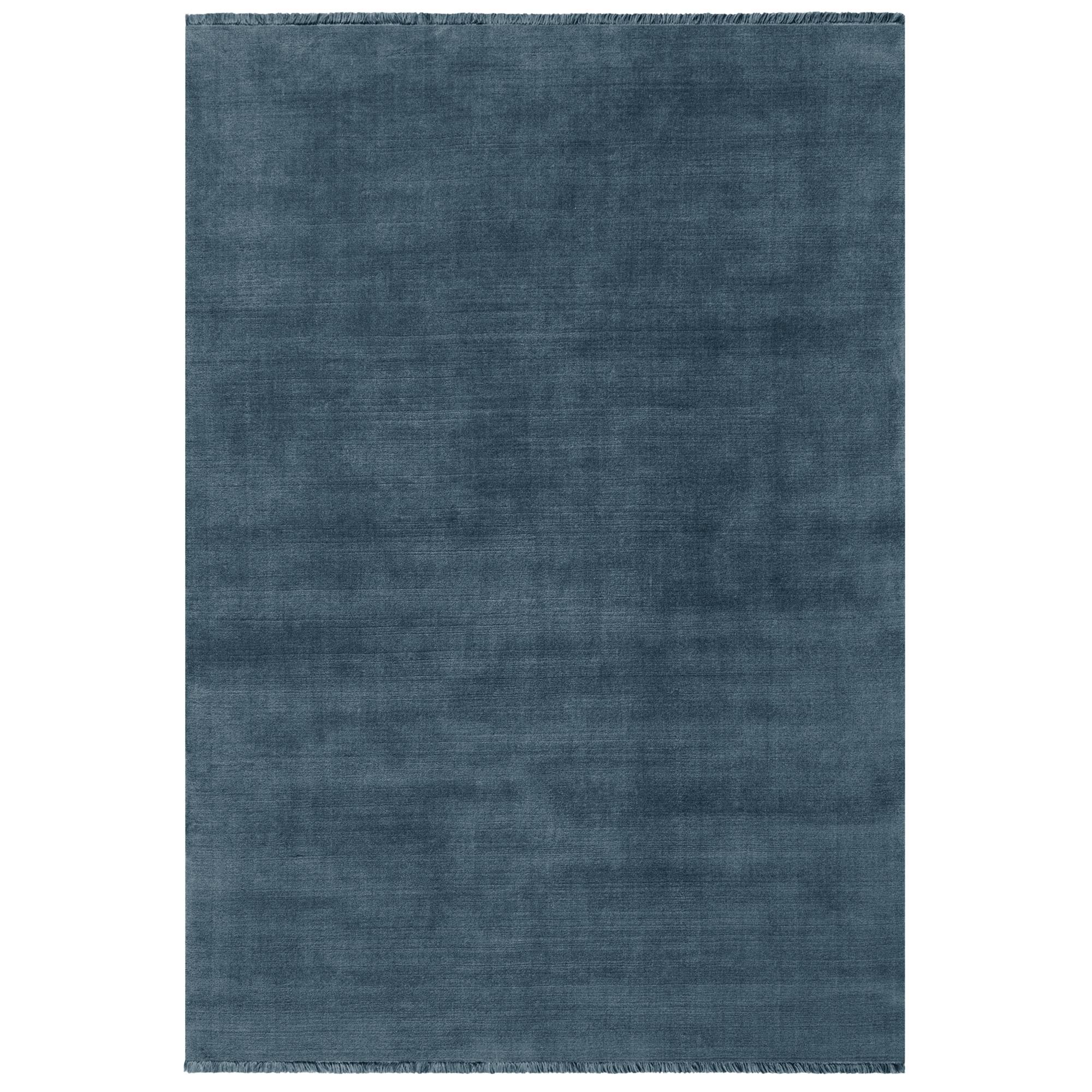 Nordic Knots - Mohair Slate Blue Sample