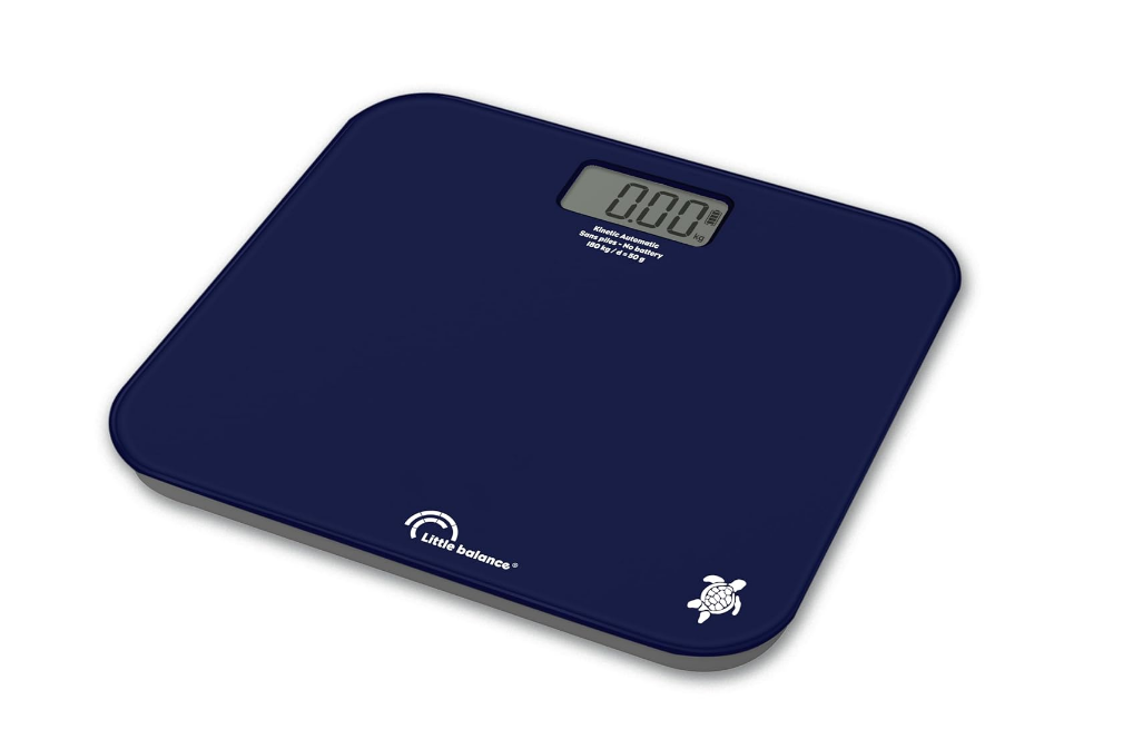 Badevægt Little Balance 8685. Kinetisk Auto. Blå. 180 kg..