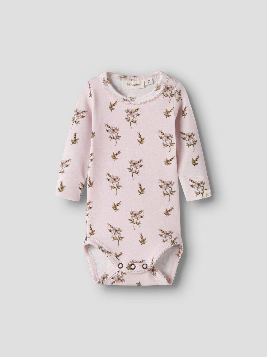 Tryckt Body - Lila - 74