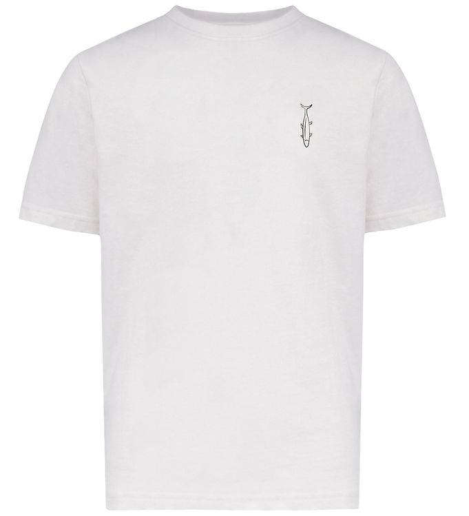 Hound T-shirt - HdAnton - Odense Back Print - Bone White/Brun - Hound - 16 år (176) - T-Shirt