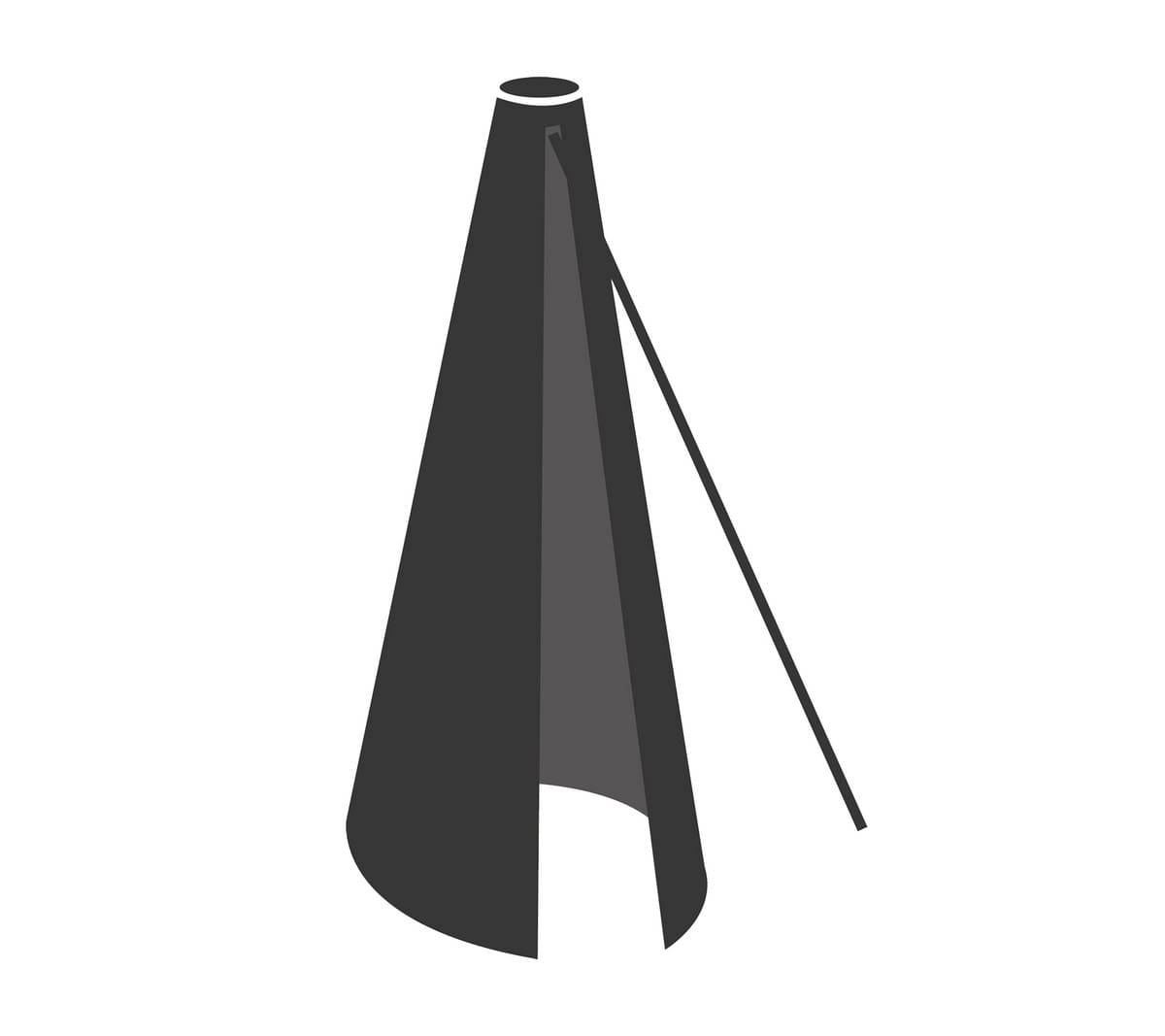 Cane-Line - Cover 18 - 88x88x266 cm