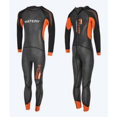 Watery våtdräkt för herr - Reptile Core - Svart/orange - Våtdräkt dykning / snorkling
