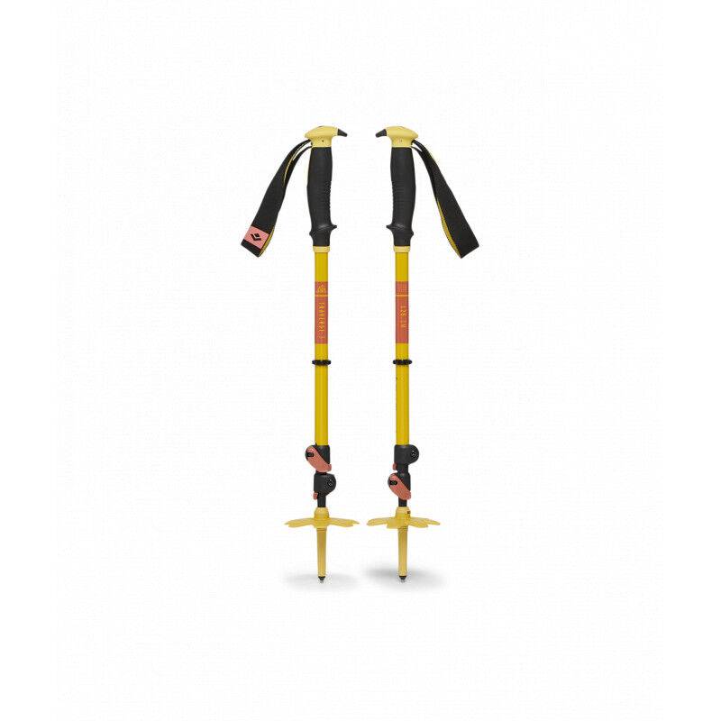 Black Diamond Traverse 3 - Skidturstavar Sulphur Green 125 cm