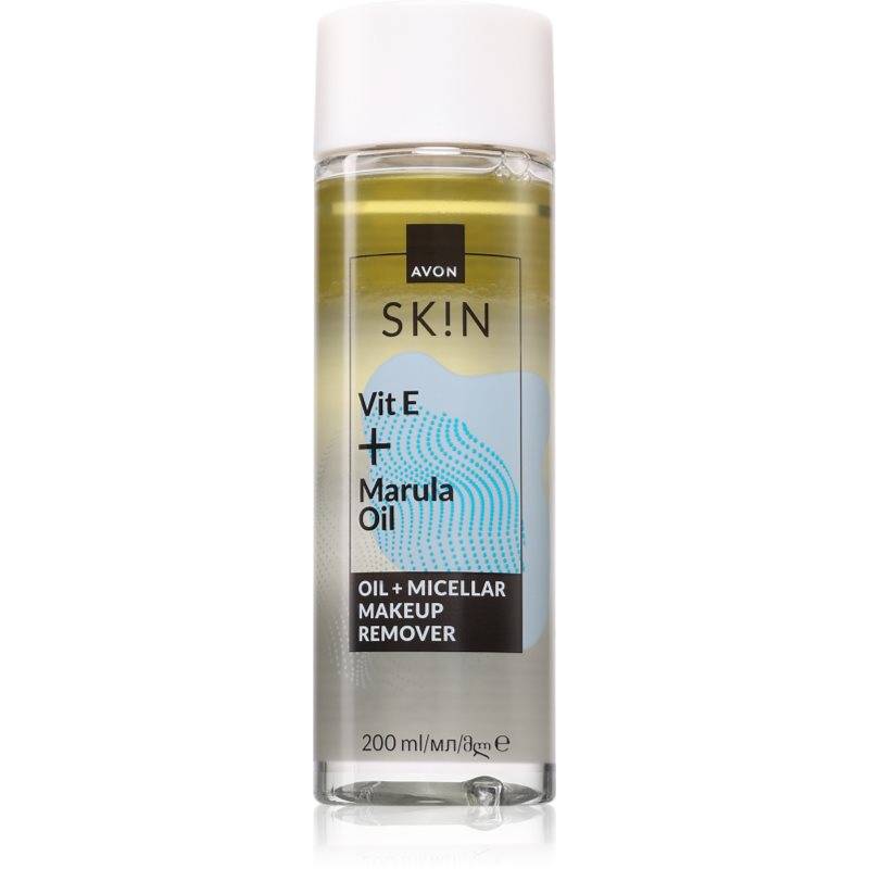 Avon Sk!n Vit E + Marula Oil Bi-fasig sminkborttagare 200 ml
