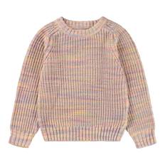Molo Bosse Strikket Sweater Space Dye Rose  Space Dye Rose 122/128 cm  Lyserød  122/128 cm  kvinde