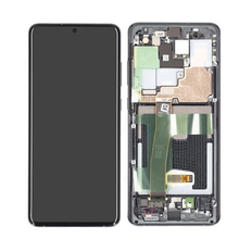 Sort Samsung Galaxy S20 Ultra LCD-skærm (Ingen frontkamera)