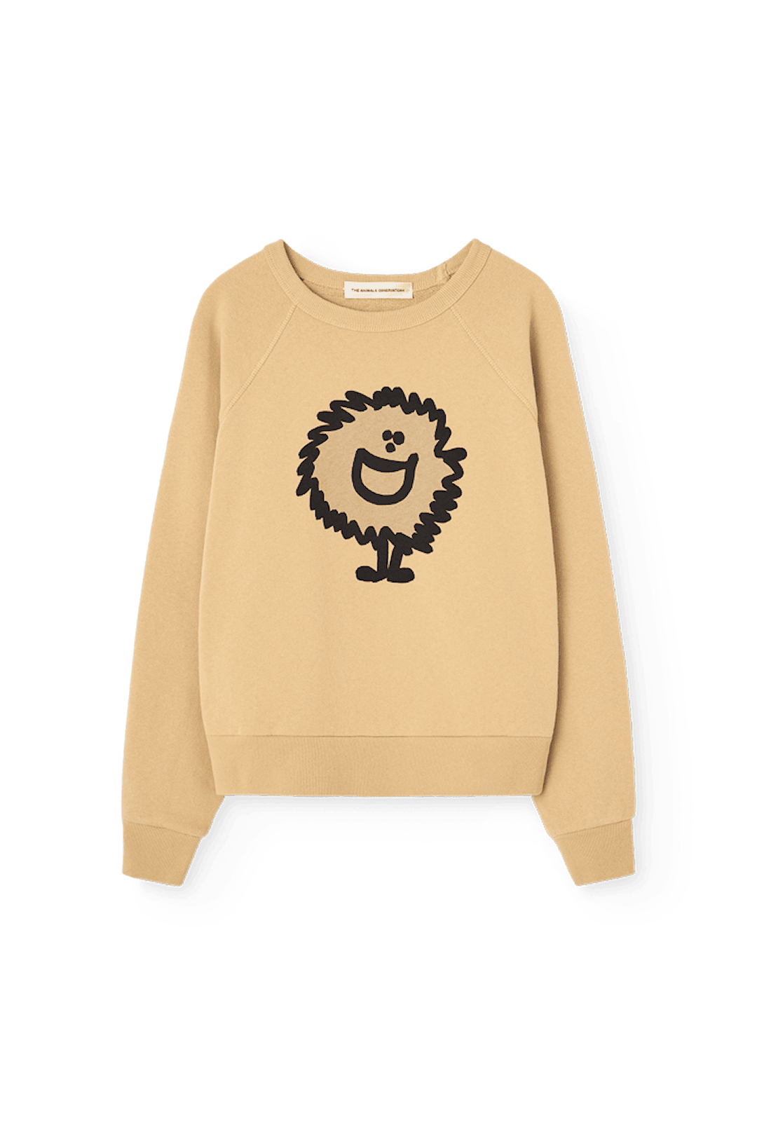 The Animals Observatory Shark Sweatshirt Soft Brown Soft Brown 2 Y Brun 2 år Drenge