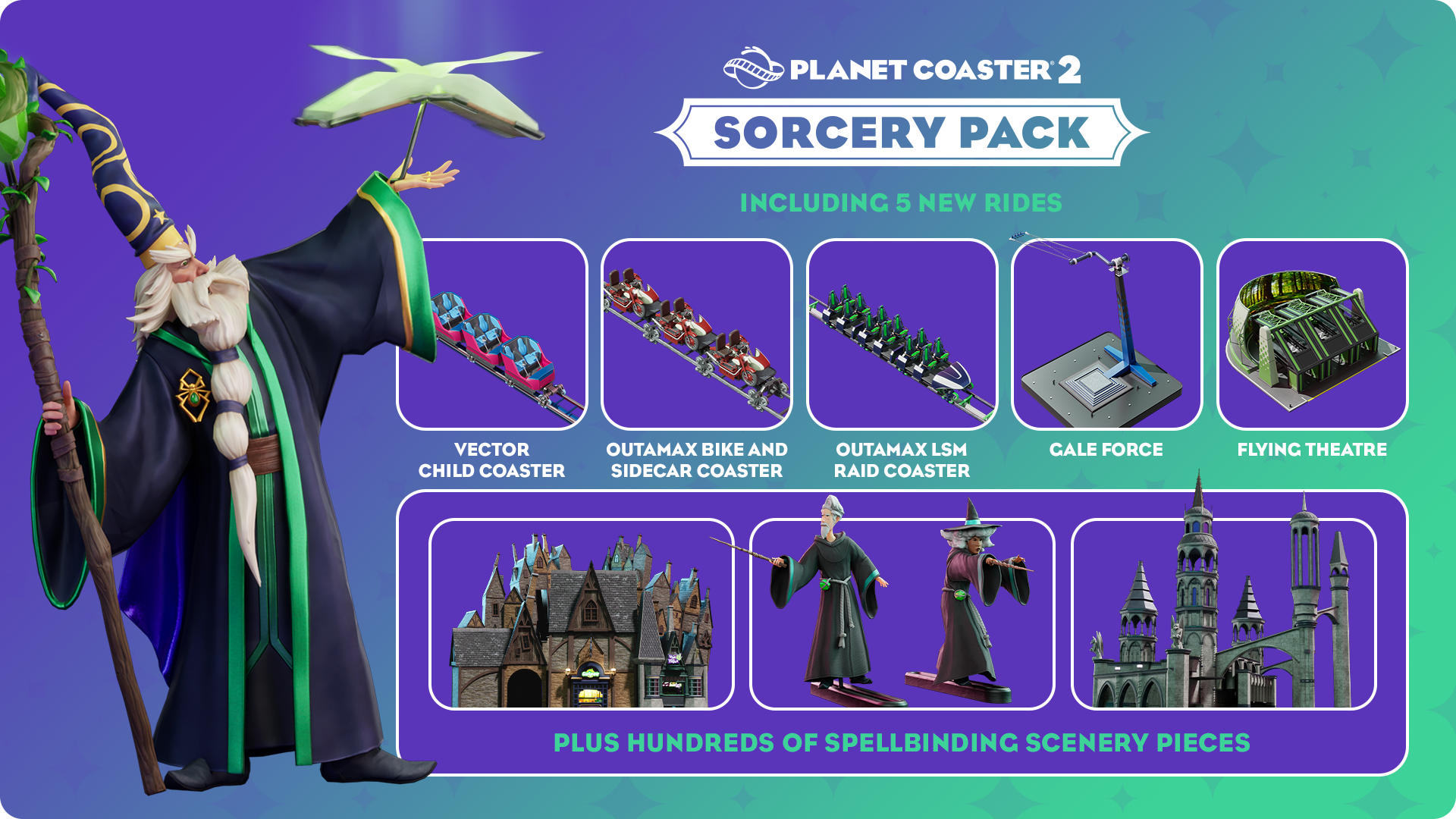 Planet Coaster 2 Sorcery Pack (PC) - Standard