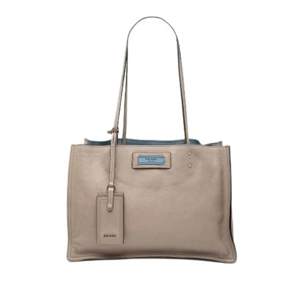 Prada Vintage - Pre-owned Etiquette Tote Vintage - Dam - ONE Size - Läder