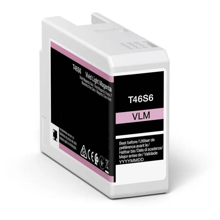 Epson T46S6 Lys Magenta blækpatron 25ml kompatibel