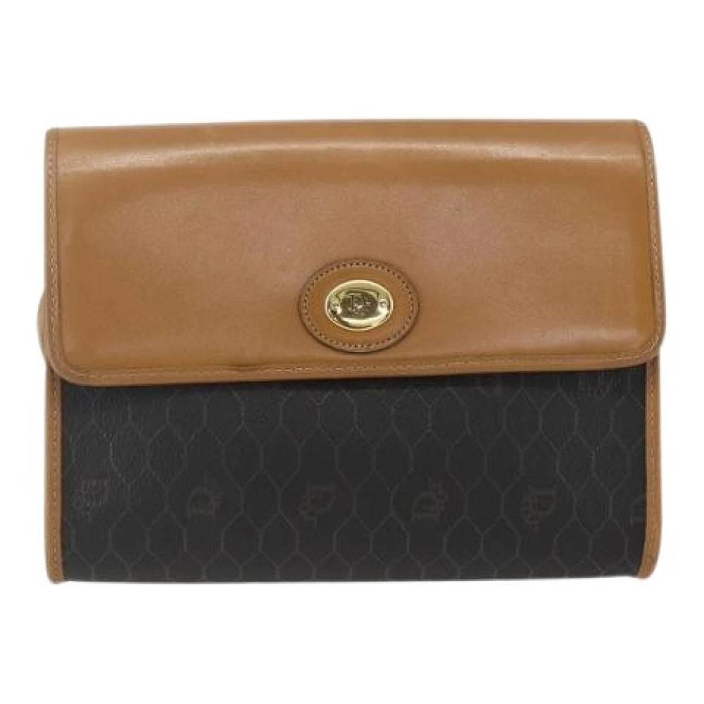 Dior Vintage Pre-owned Vintage honeycomb skuldertaske - Vintage - Dame - Flerfarvet - ONE SIZE - Uld
