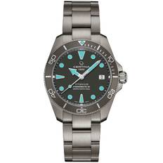 Certina DS Action Diver Powermatic 80 C0328074408100 - Herr - 38 mm - Analogt - Automatiskt - Safirglas - Grey (19 mm)