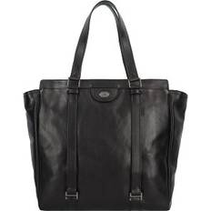 Fabio Schultertasche Leder 36 cm Laptopfach