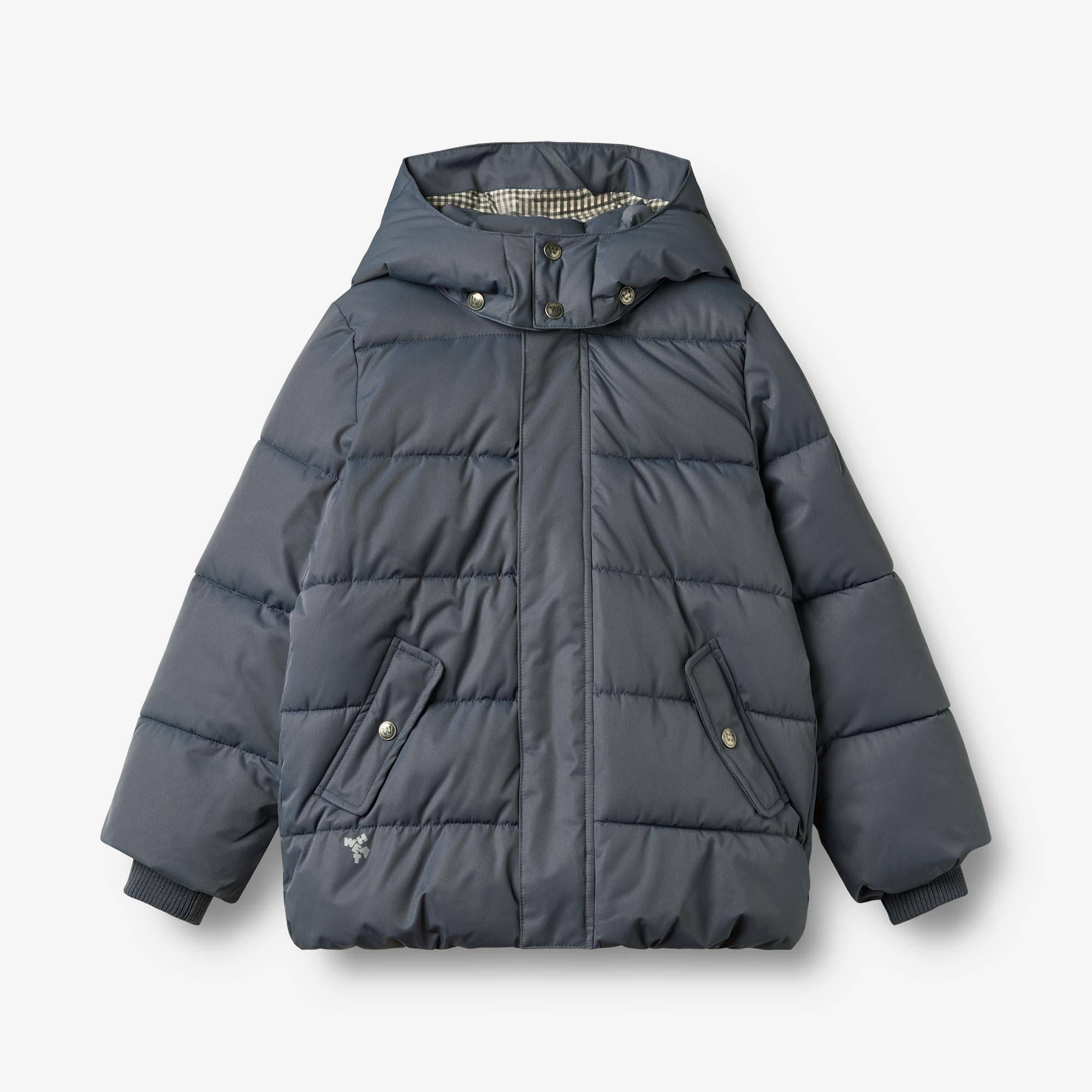WHEAT® - Pufferjakke Gael - greyblue - Str 116.