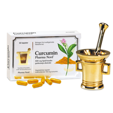 Pharma Nord Letoptagelig Curcumin - 50 kapsler