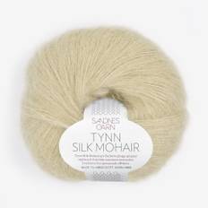 Sandnes - Tynn silk Mohair Farve 9822 Lys Chinos Grøn