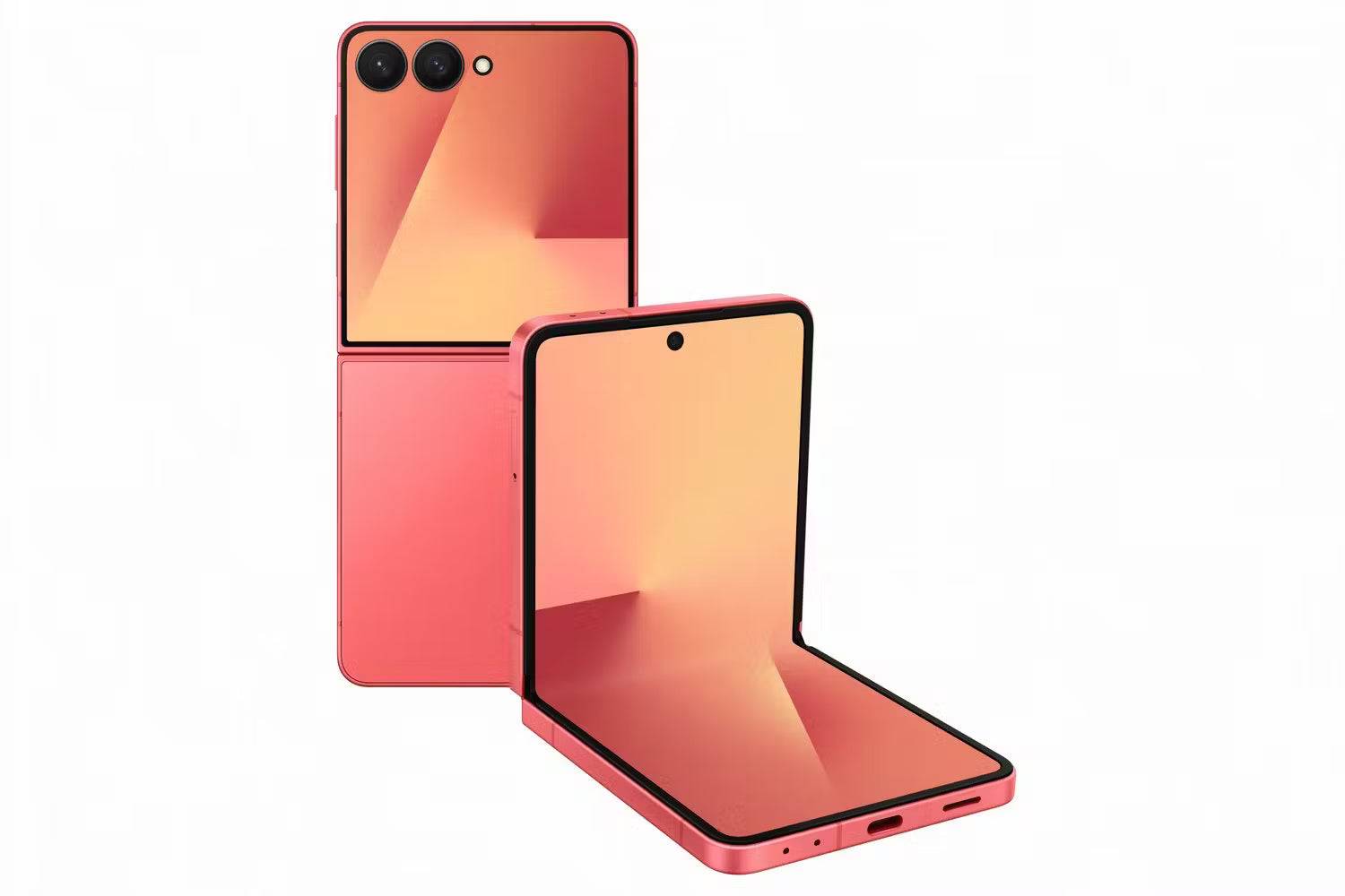 Samsung Galaxy Flip 7 - V. Good / Coral Red / 256GB