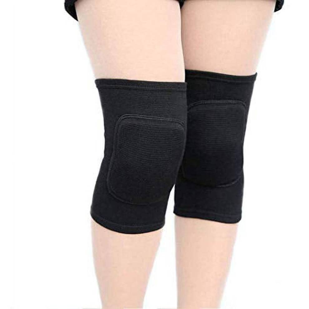 Knæbeskyttere til volleyball, bløde og åndbare, unisex, 2-pak