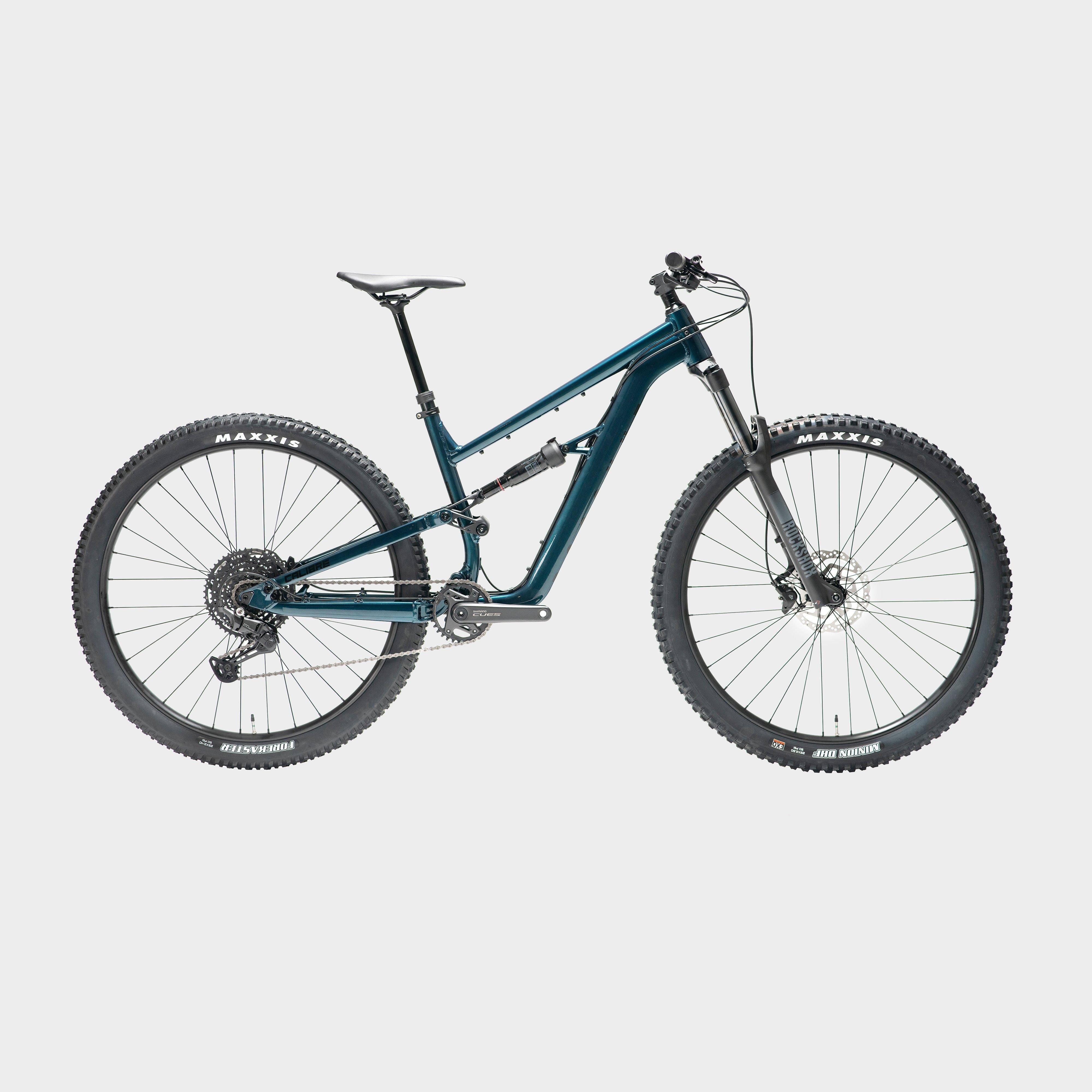 Calibre 2025 Bossnut Full Suspension Mountain Bike, Teal - L