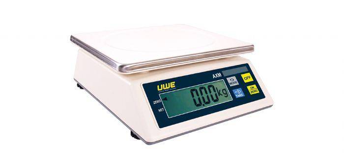 Bänk- och bordsvåg AXM, 15kg x 5g