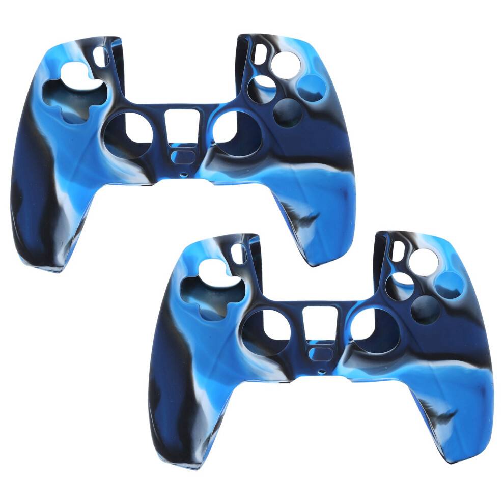 Brugerdefineret controllercover til PS5, tommelfingergreb, skridsikkert, svedtæt, blødt og holdbart, beskyttelse, let og tyndt, nem installation,
