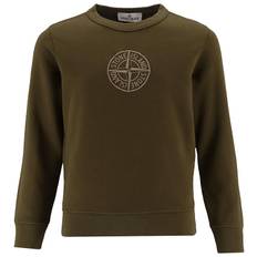 Stone Island Sweatshirt - Armygrøn m. Logo - Stone Island - 14 år (164) - Sweatshirt