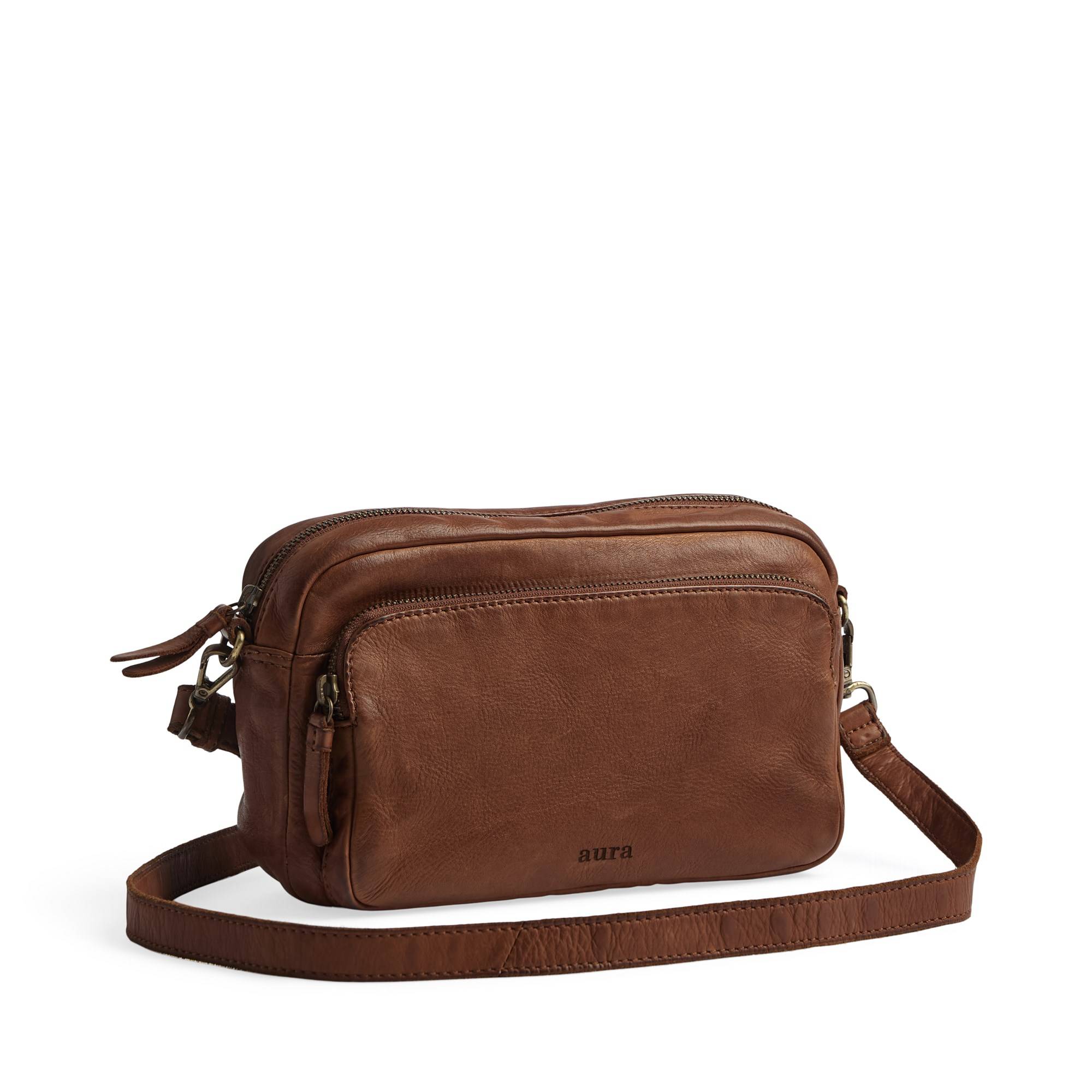 Aura Crossbody Tulum - Brun.